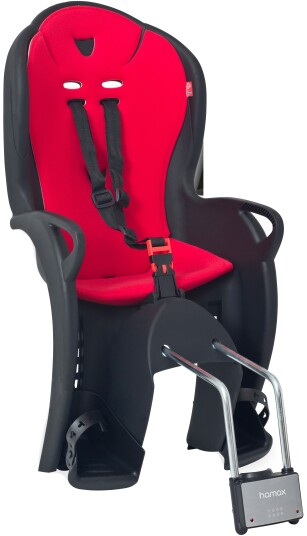 Hamax Kiss Sykkelsete, Black/Red Hamax Kiss Sykkelsete, Black/Red