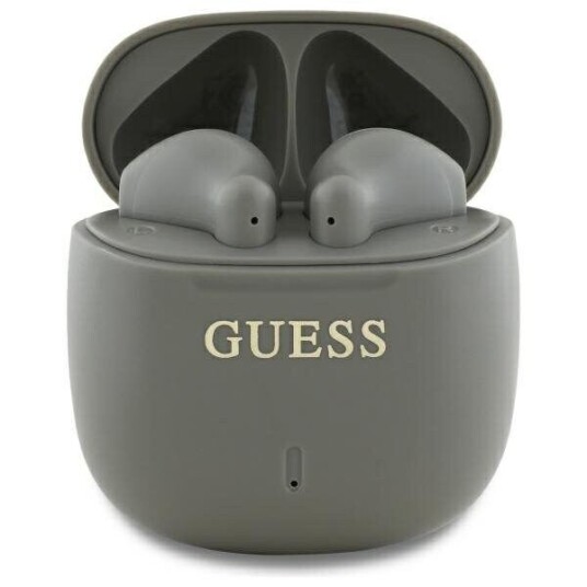Guess GUTWSJ14ESGE TWS + dokkingstasjon taupe Trykt Classic Logo