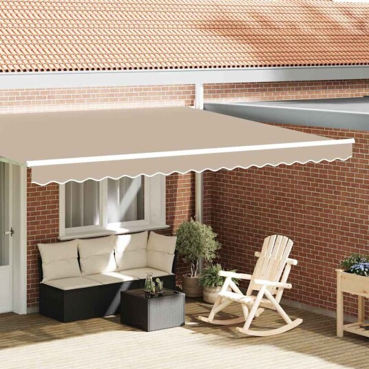 Markise Valance for 4.5 m Ramme Beige 4.3x0.2 m