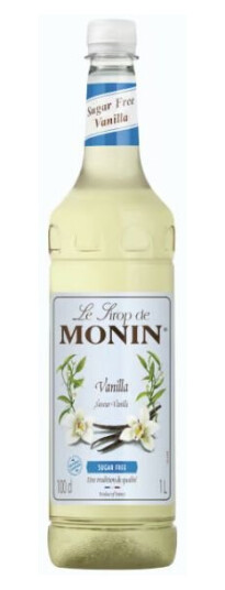 Monin Sirup Vanilje / Vanille Sukkerfri  Pet  100