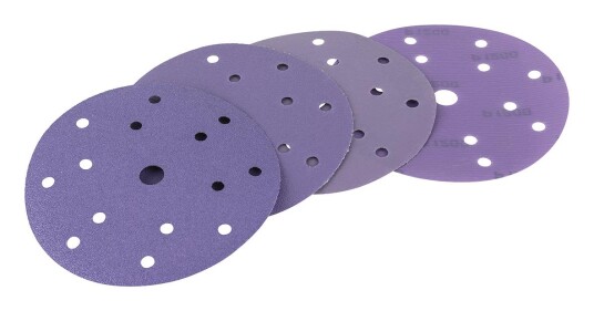 PELA 514020 Sliperondell 150 mm 50 pakk P80 Maskintilbehør & forbruk