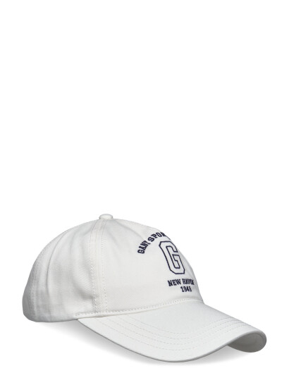 GANT Gant Sportswear Arch Cap - White - L/XL GANT Gant Sportswear Arch Cap - White - L/XL