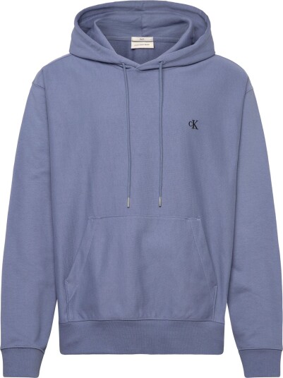 Calvin Klein Jeans Ls Ez Premium Trry Monogram Hdie Blue M