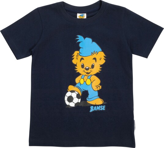 Bamse Fotballspiller By Martinex T skjorte Blå 92