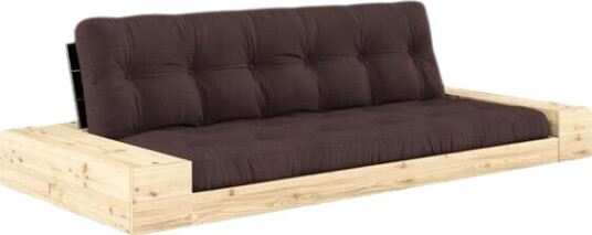 Karup Design Base Sovesofa Med Sideboks Svart Natt/715 Brun