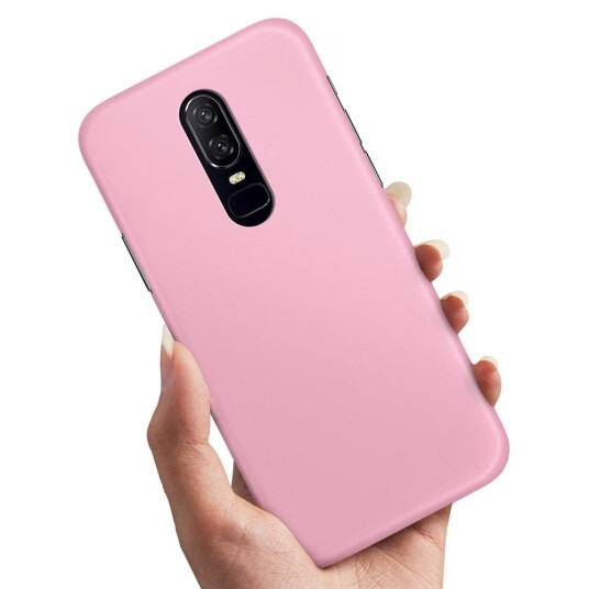 OnePlus 7 Pro - Deksel/Mobildeksel Lyserosa