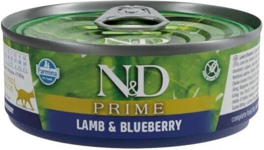 Farmina N&D Prime Cat Lamb & Blueberry 70 G