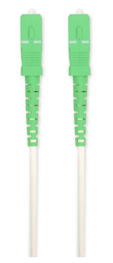 Nedis Glassfiber patchkabel | SMF Single Mode Phase | SC/APC | SC/APC | 100 Gbps | 6.00 m | Hvit | Gift Box with Euro Lock