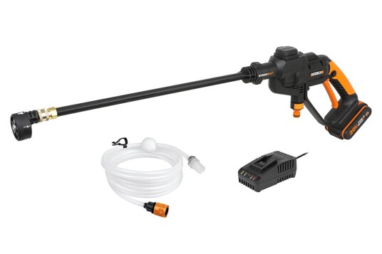 Worx Wg620e Batteridrevet Hoytrykksspyler Komplett Med Tilbehor Worx Wg620e Batteridrevet Hoytrykksspyler Komplett Med Tilbehor