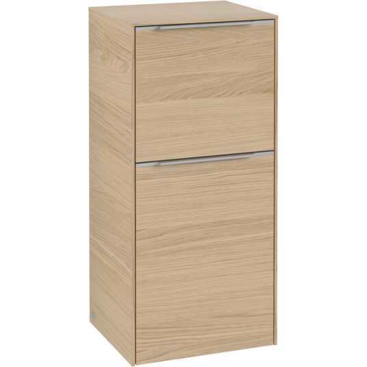 VILLEROY & BOCH SUBWAY 3.0 SIDESKAP 40X86 VENSTRE NORDIC OAK HÅNDTAK I KROM