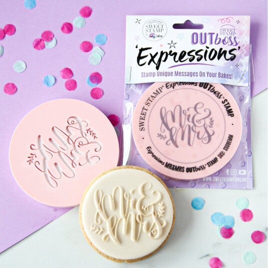 Sweet Stamp Outboss Stempel Mr & Mrs Sweet Stamp Outboss Stempel Mr & Mrs