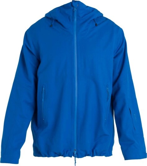 Icebreaker Men's Mer Shell+ Peak Hooded Jacket Lazurite M, Lazurite