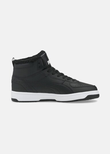 Puma Rebound Joy Fur Puma Black Puma White 40 Uk 6.5 Sneakers