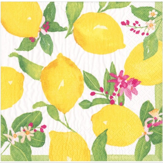 Limoncello middag servietter
