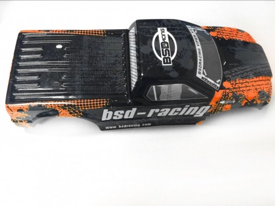 BSD 908-008D Orange Body 1/10 Monster Truck 706T / 909