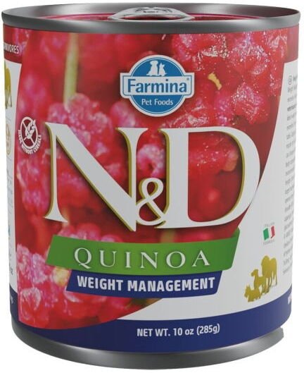 Farmina N&D Dog Quinoa Weight Management 285 G Farmina N&D Dog Quinoa Weight Management 285 G