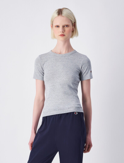 Champion Ss Tee - Grey - S
