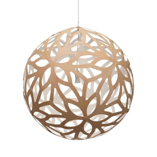 David Trubridge - Floral Pendel Ø120 Hvit 1 Side