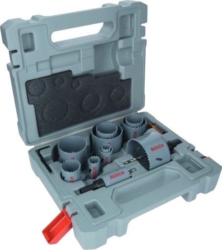 Bosch Hulsavsæt 15 Dele Bimetal Ø19-76Mm