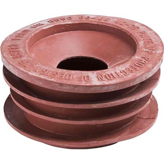 Faluplast 85509 Gumminippel 96 105/50 75 brun Innendørsavløp