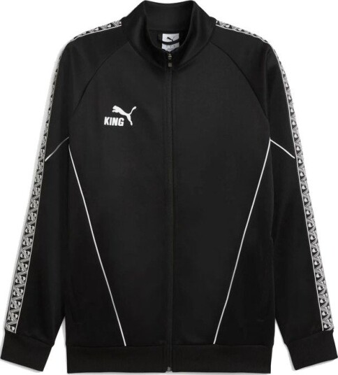PUMA Treningsjakke Teamking Anthem PUMA Svart/PUMA White Barn størrelse 176 cm