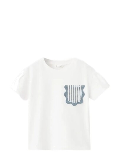 Mango Ruffle Cotton T Shirt Cream 5 6 Mango Ruffle Cotton T Shirt Cream 5 6