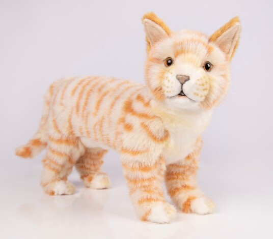 Hansa Creation | Oransje Katt Stående | Oransje | 35 cm Hansa Creation | Oransje Katt Stående | Oransje | 35 cm