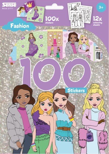 Klistremerker Fashion 100 p Sense