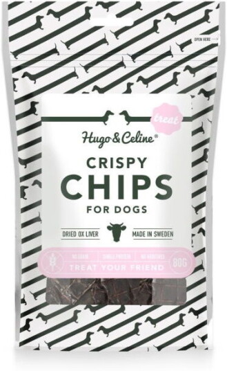 Hugo & Celine Hugo&Celine Crispy Chips Nötlever 80 G (80 G) Hugo & Celine Hugo&Celine Crispy Chips Nötlever 80 G (80 G)