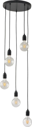 Home Décor Altea 5xE27 klyngependel sort Ø30 uten lyskilde Home Décor Altea 5xE27 klyngependel sort Ø30 uten lyskilde