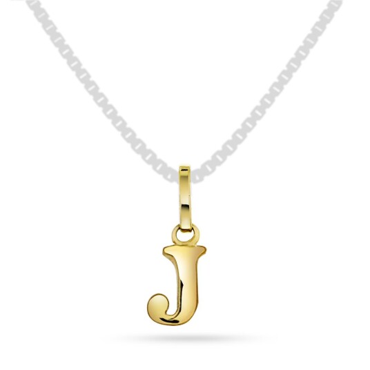 Pan Jewelry, Anheng i 585 gult gull bokstav J Pan Jewelry, Anheng i 585 gult gull bokstav J