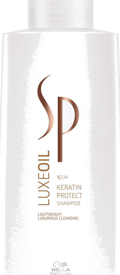 Wella Professionals LuxeOil Keratin Protect Sjampo 1000 ml - Fuktgivende og Glansfull