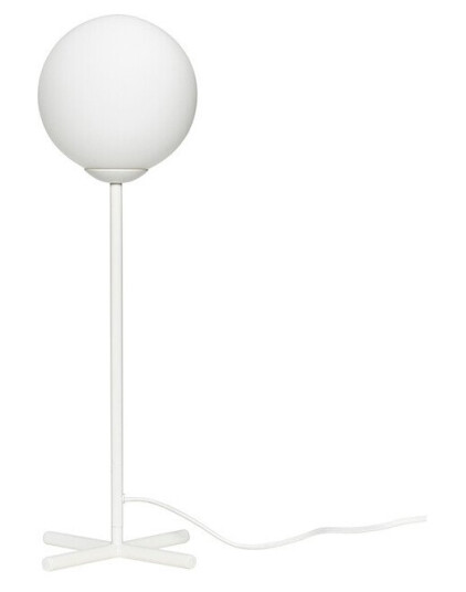 Hübsch Champ Bordlampe White Lampemesteren