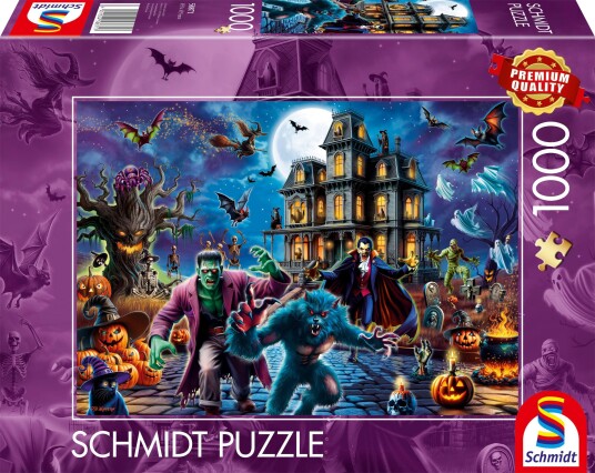 Schmidt Spiele Puslespill - 1000 brikker - Halloween