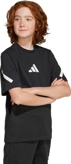 adidas Sportswear J Zne Tee Black 128 adidas Sportswear J Zne Tee Black 128