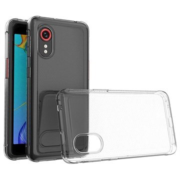 Antiskli Samsung Galaxy Xcover 5 TPU-deksel Gjennomsiktig