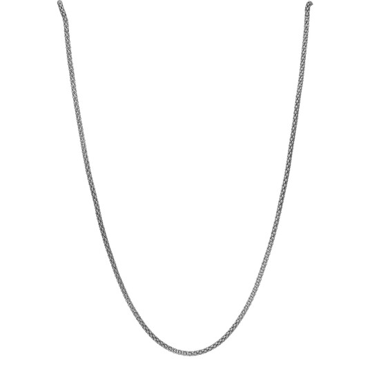 Tom Morris Box Chain Halskjede Rustfritt Stål TM00010 - Herre - Stainless Steel