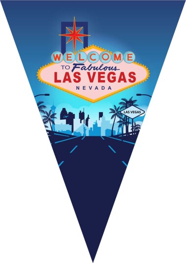 Espa Vimpelgirlander Welcome to Las Vegas 85781