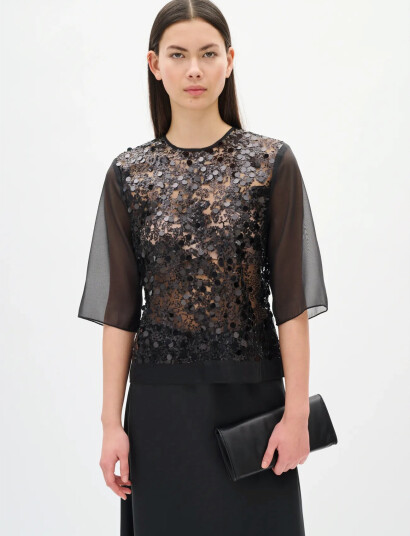 InWear Davinaiw Blouse - Black - 40 InWear Davinaiw Blouse - Black - 40