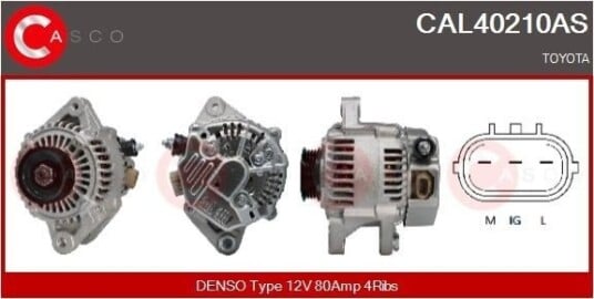 CASCO CAL40210AS Dynamo