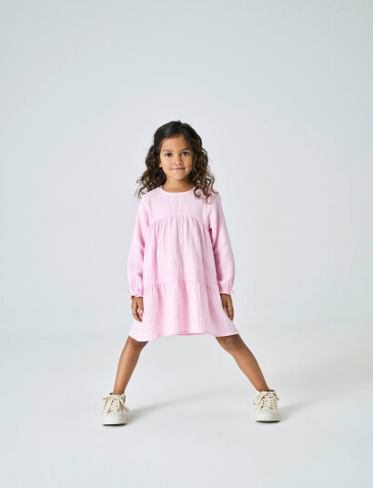 Kids Only Kmgthyra Life Ls A-Sh Dress Aop Wvn Noos Purple 128 Kids Only Kmgthyra Life Ls A-Sh Dress Aop Wvn Noos Purple 128