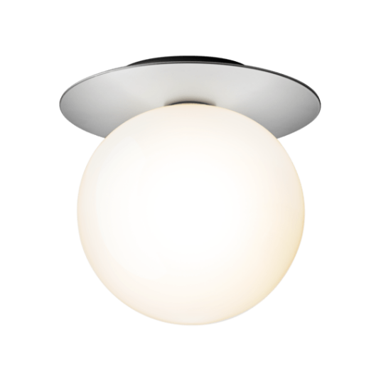 Nuura Liila 1 Vegg/Taklampe - large - light silver/opal