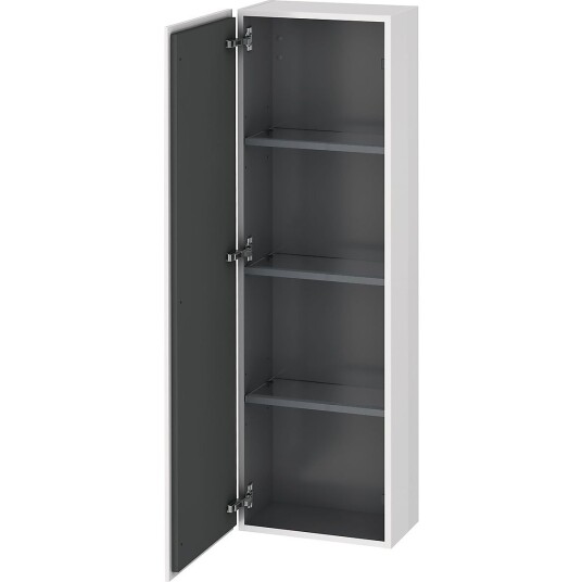Duravit L-Cube Halvhøyt skap m/1 dør 400x1320x243 mm Hvit Høyglans