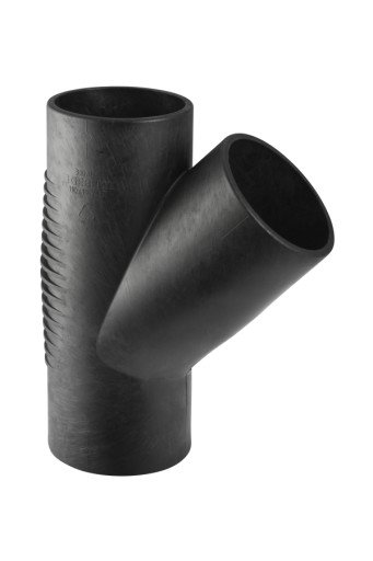 56 x 56 mm x 45° Grenrør Silent db20 Geberit