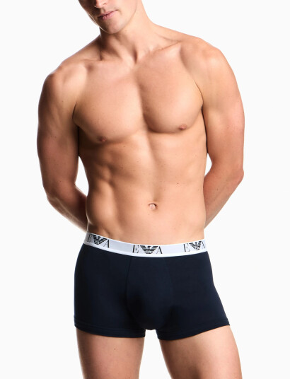 Emporio Armani 3 Pack Bottom - Navy - XL Emporio Armani 3 Pack Bottom - Navy - XL