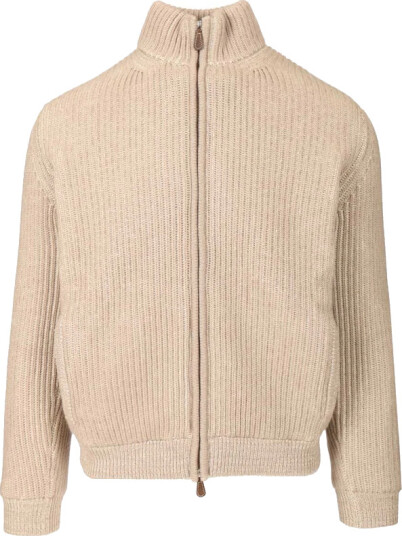 Fedeli Herre Strikkevarer Beige XL,