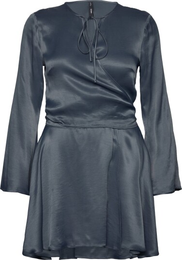 Mango | Wrapped Satin Dress | XS