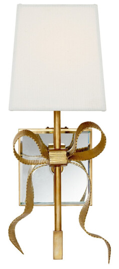 Ellery vägglampa mässing/cream Ellery vägglampa mässing/cream