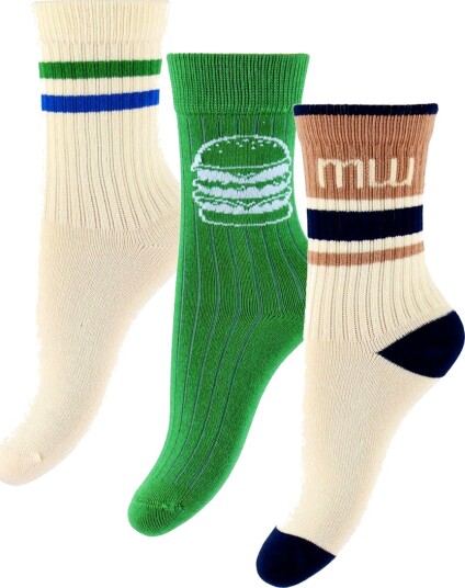 minipop Mpopmoe Bamboo Socks 3 Pack Multi/patterned 27/30Y minipop Mpopmoe Bamboo Socks 3 Pack Multi/patterned 27/30Y