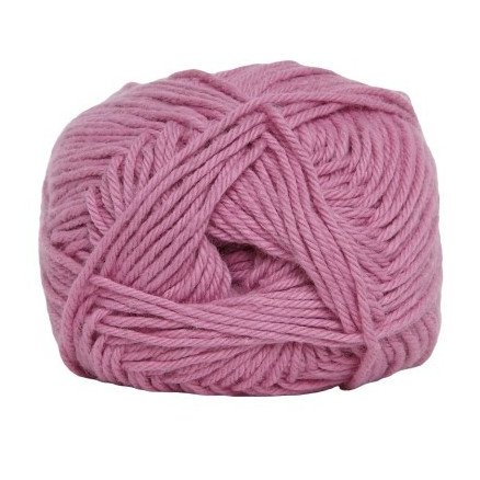 Hjertegarn Cotton nr. 8 Garn 520 Fiolett